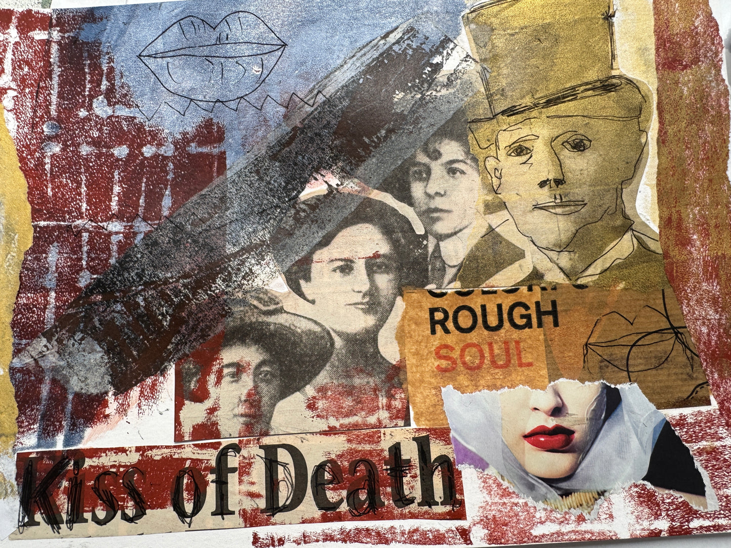 NEW Mixed Media Gel Printing Workshop