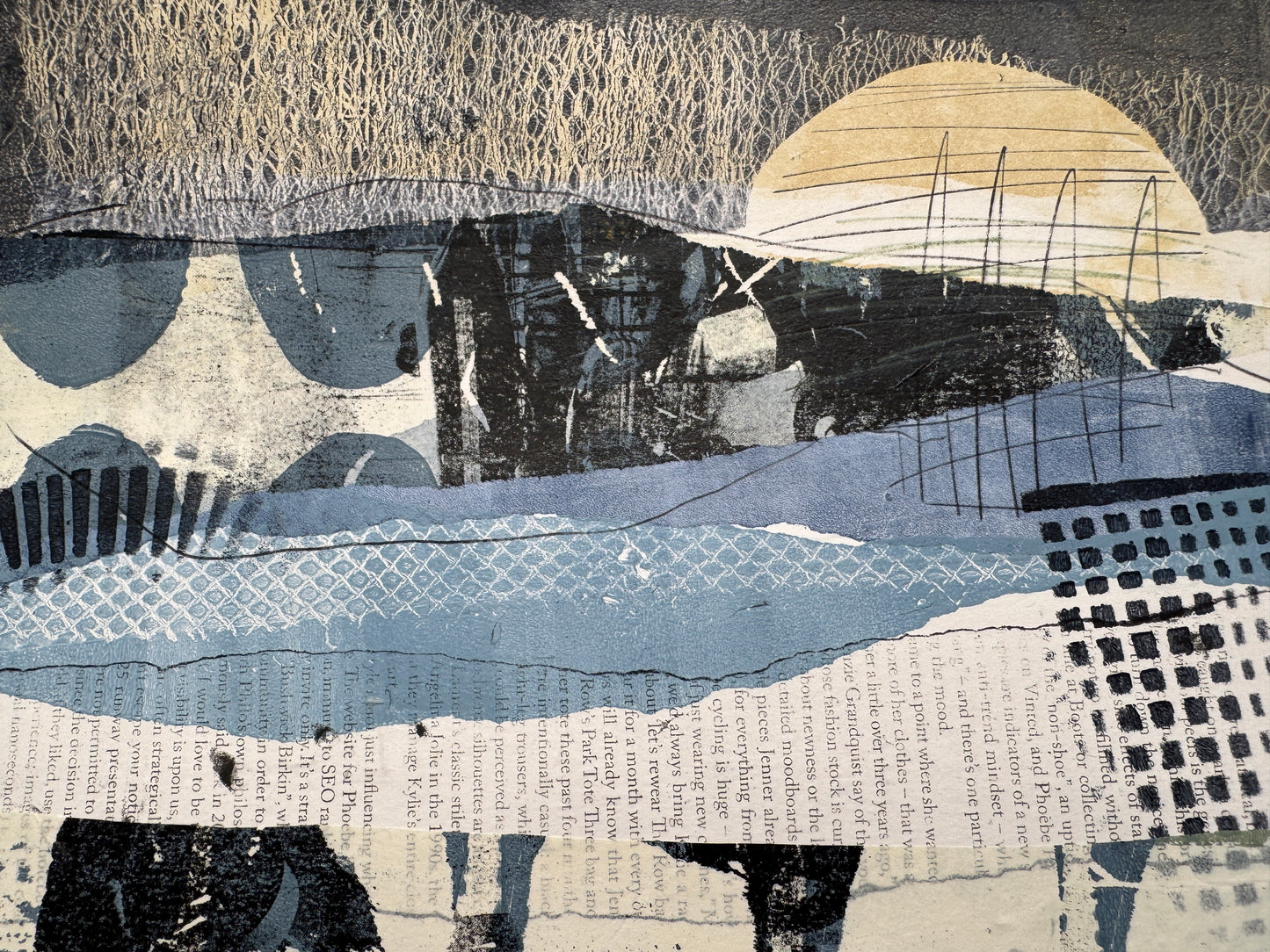 NEW Mixed Media Gel Printing Workshop