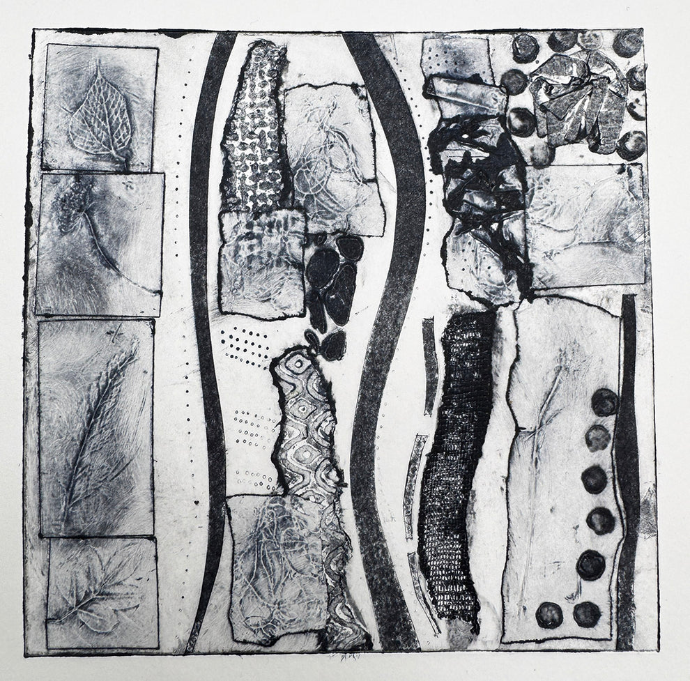 Collagraph Shells Introduction to Collagraph Printing – Clare Cosens Designs