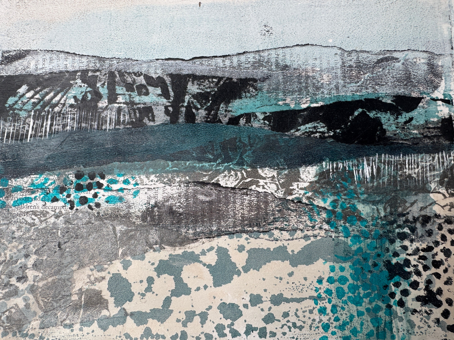 NEW Mixed Media Gel Printing Workshop